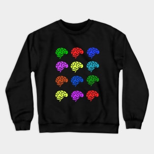 Brains design Crewneck Sweatshirt